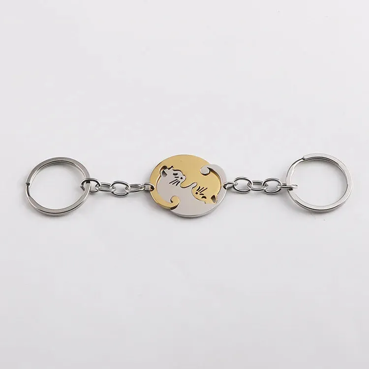 Cute Cat Keychain