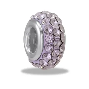 DaVinci Beads April Crystal Bead DB34-8 Interchangeable Jewelry Supplies Beading Gift