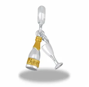 DaVinci Beads Champagne Dangle Bead DB95-12 Interchangeable Jewelry Supplies Beading Gift