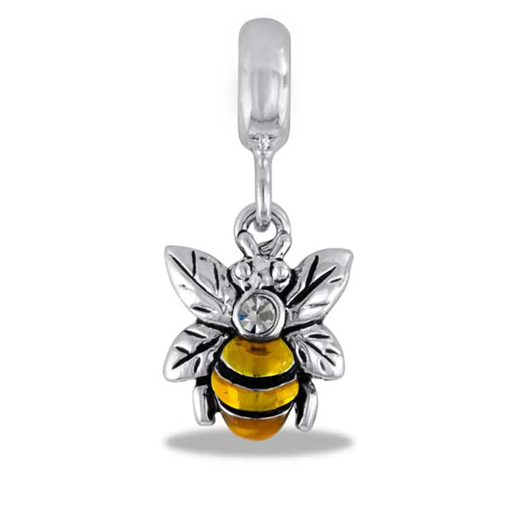 DaVinci Beads Dangle Bumblebee Bead DB26-5 Interchangeable Jewelry Supplies Beading Gift