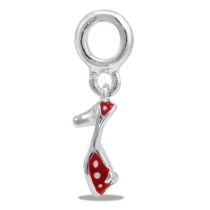 DaVinci Beads Dangle Ladies Red Shoe Bead DB94-1 Interchangeable Jewelry Supplies Beading Gift