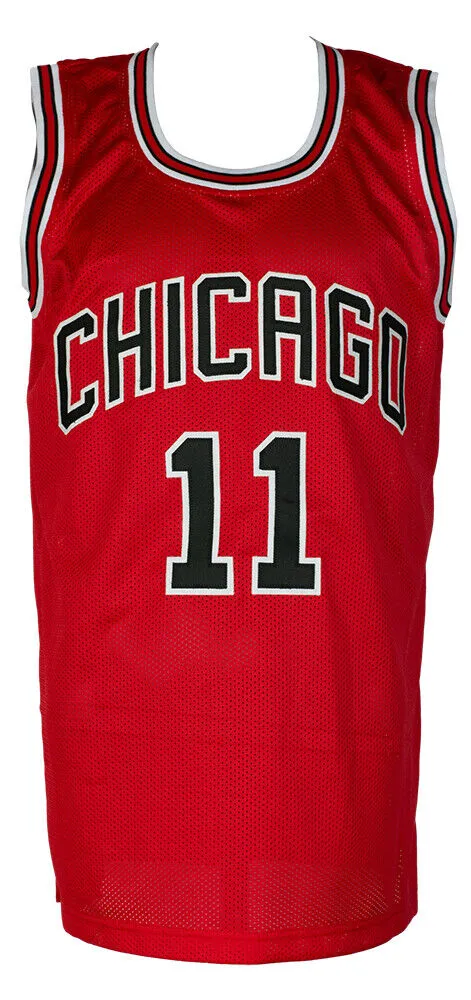 DeMar DeRozan Signed Custom Red Basketball Jersey BAS