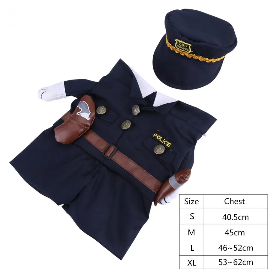 Dog Police Officer Costume