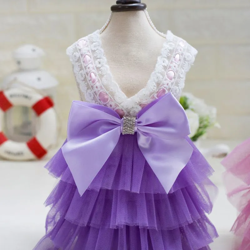 Dog Princess Bow-knot Dress