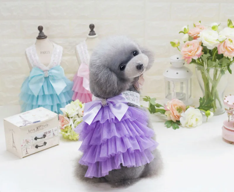 Dog Princess Bow-knot Dress
