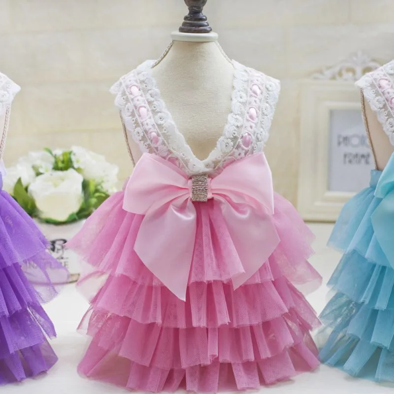 Dog Princess Bow-knot Dress