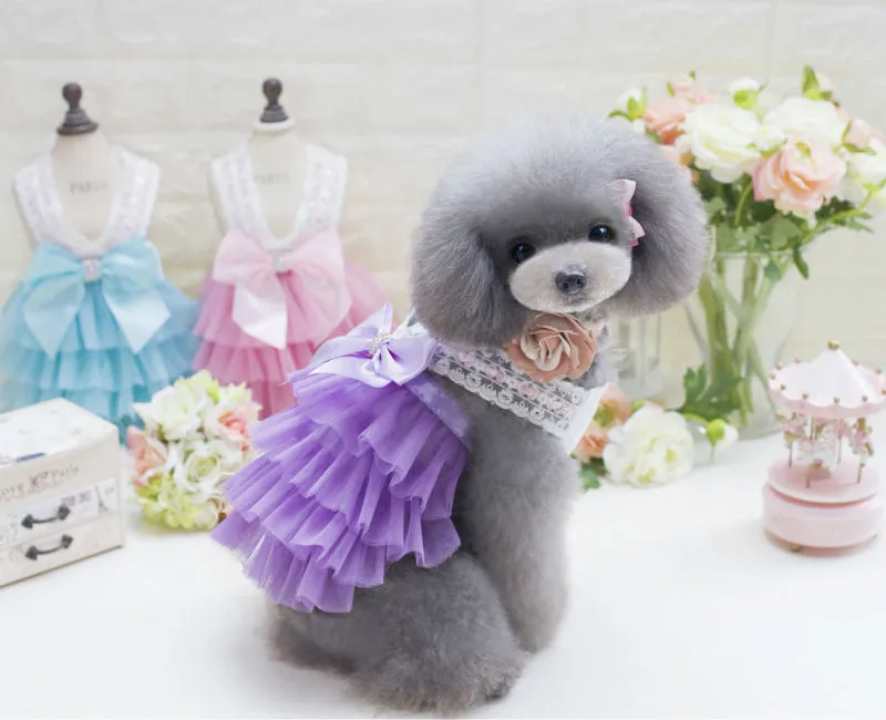 Dog Princess Bow-knot Dress