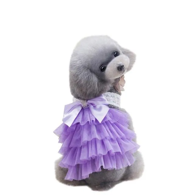 Dog Princess Bow-knot Dress