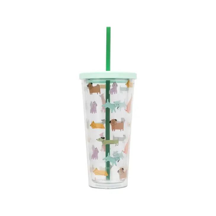 Dog Print Tumbler