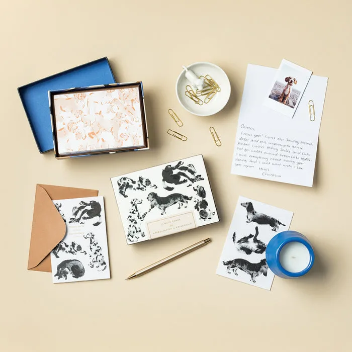 Dog Themed Note Card Set