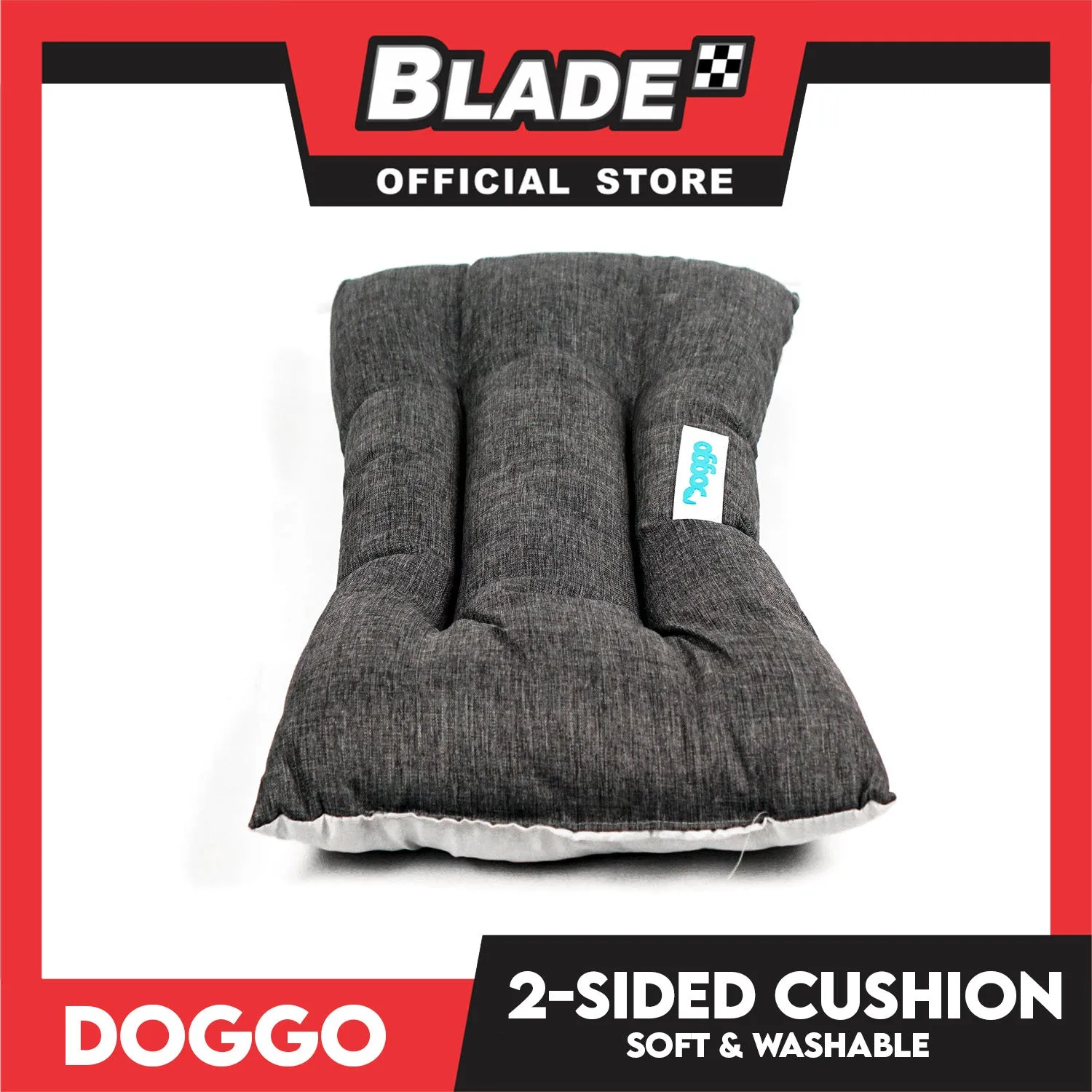Doggo 2-Sided Cushion Bed (Large) Dog Bed Sleeping Calming Bed