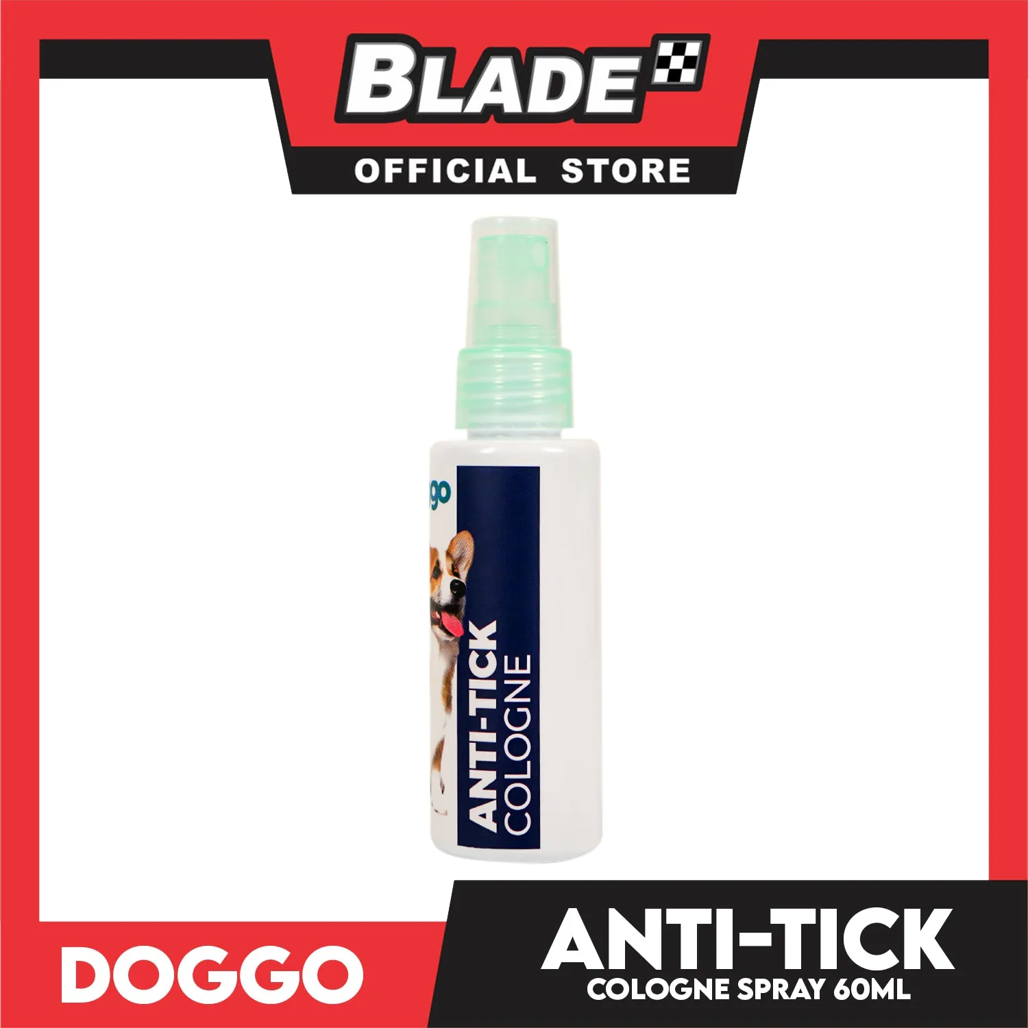 Doggo Anti-Tick Cologne Long Lasting Scent 60ml