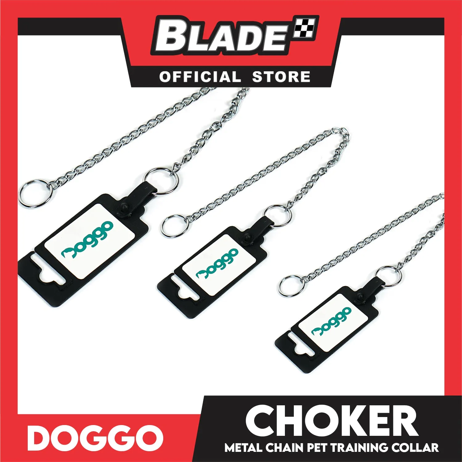 Doggo Choker (Large) Stainless Steel Metal Choker for Your Dog