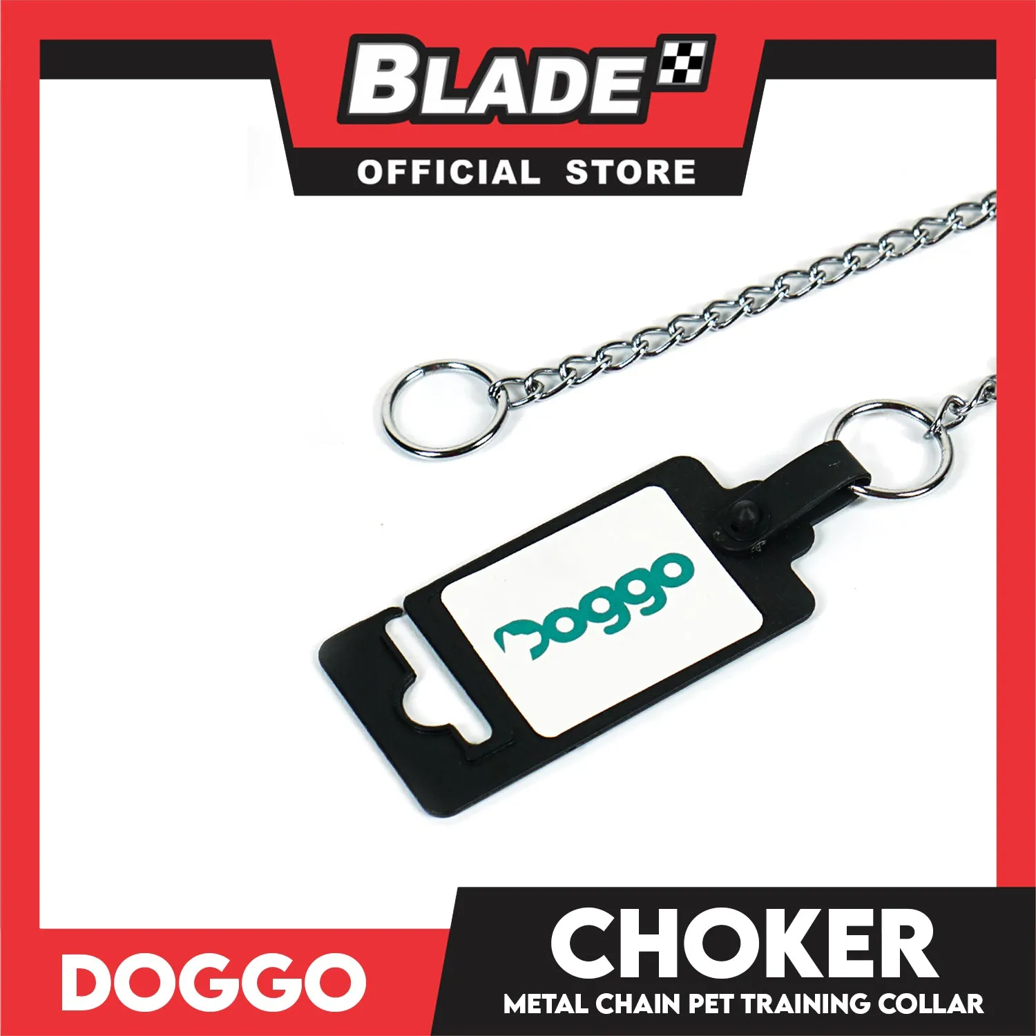 Doggo Choker (Large) Stainless Steel Metal Choker for Your Dog