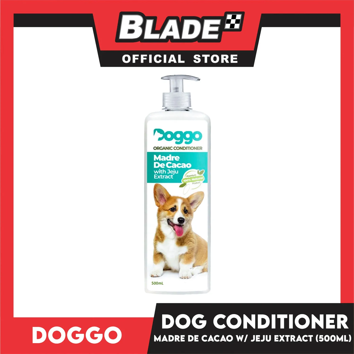 Doggo Organic Conditioner Madre De Cacao with Jeju Extract 500ml
