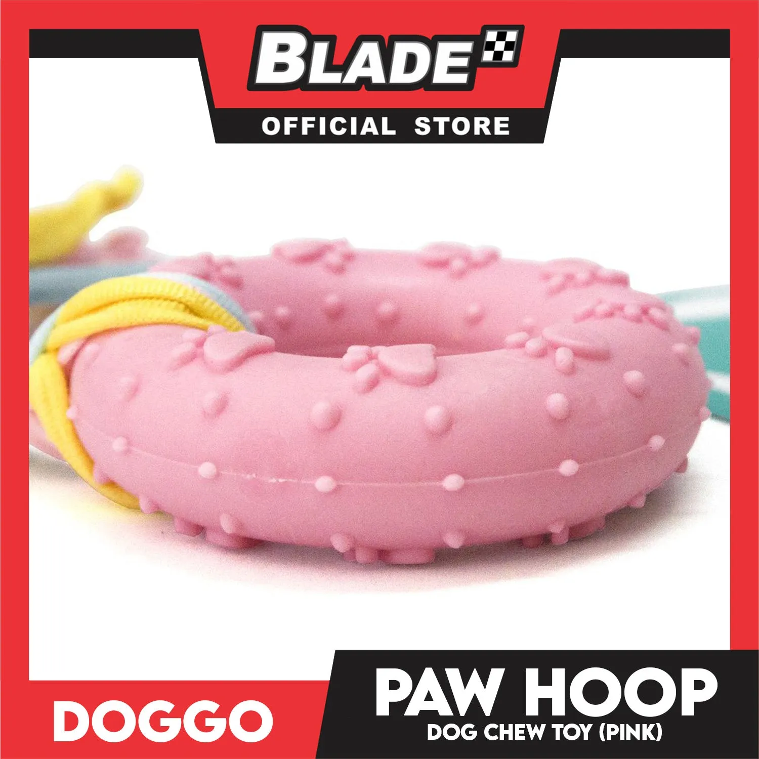 Doggo Paw Hoop (Pink) Toy for Dog