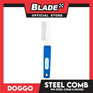 Doggo Pet Steel Comb 6 Inches