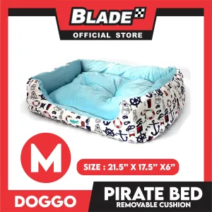 Doggo Pirate Bed (Medium) Pet Sleeping Bed Dog Bed Pirate Theme