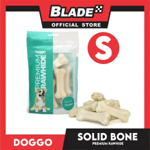 Doggo Premium Solid Bone Rawhide (Small) Chewable Treat for Your Dog
