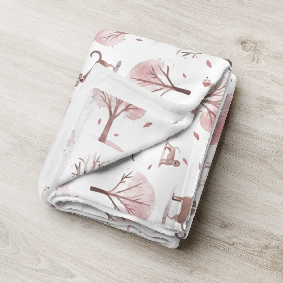 Dogs in the Park Throw Blanket