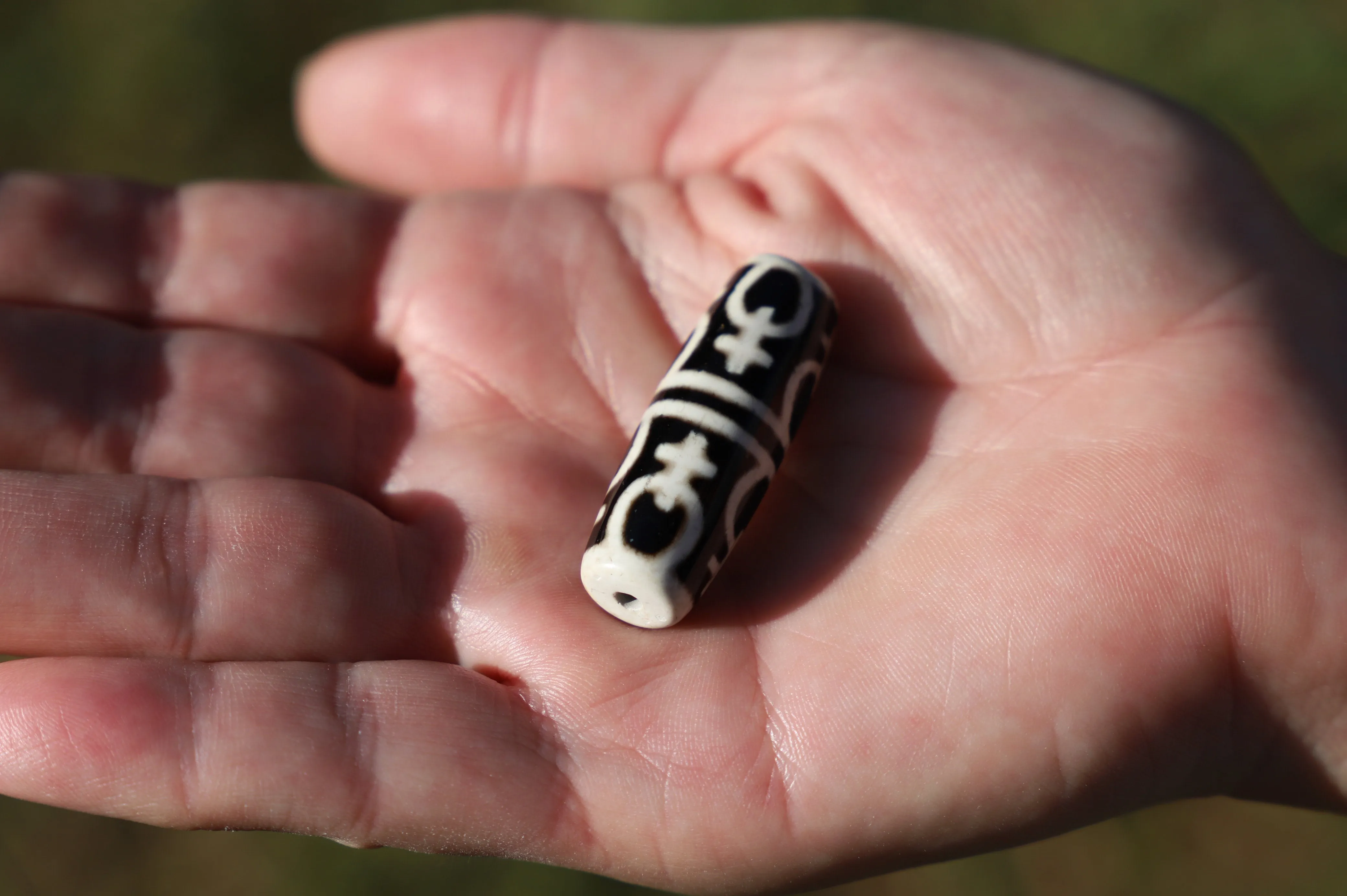 Dzi bead | Nectar Bottle