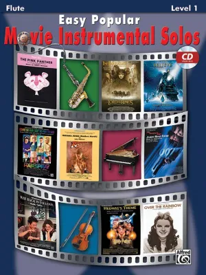 Easy Popular Movie Inst Solos - Flute