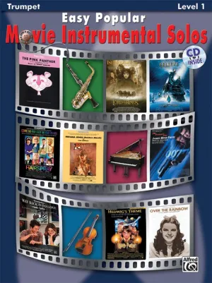 Easy Popular Movie Inst Solos - Trumpet