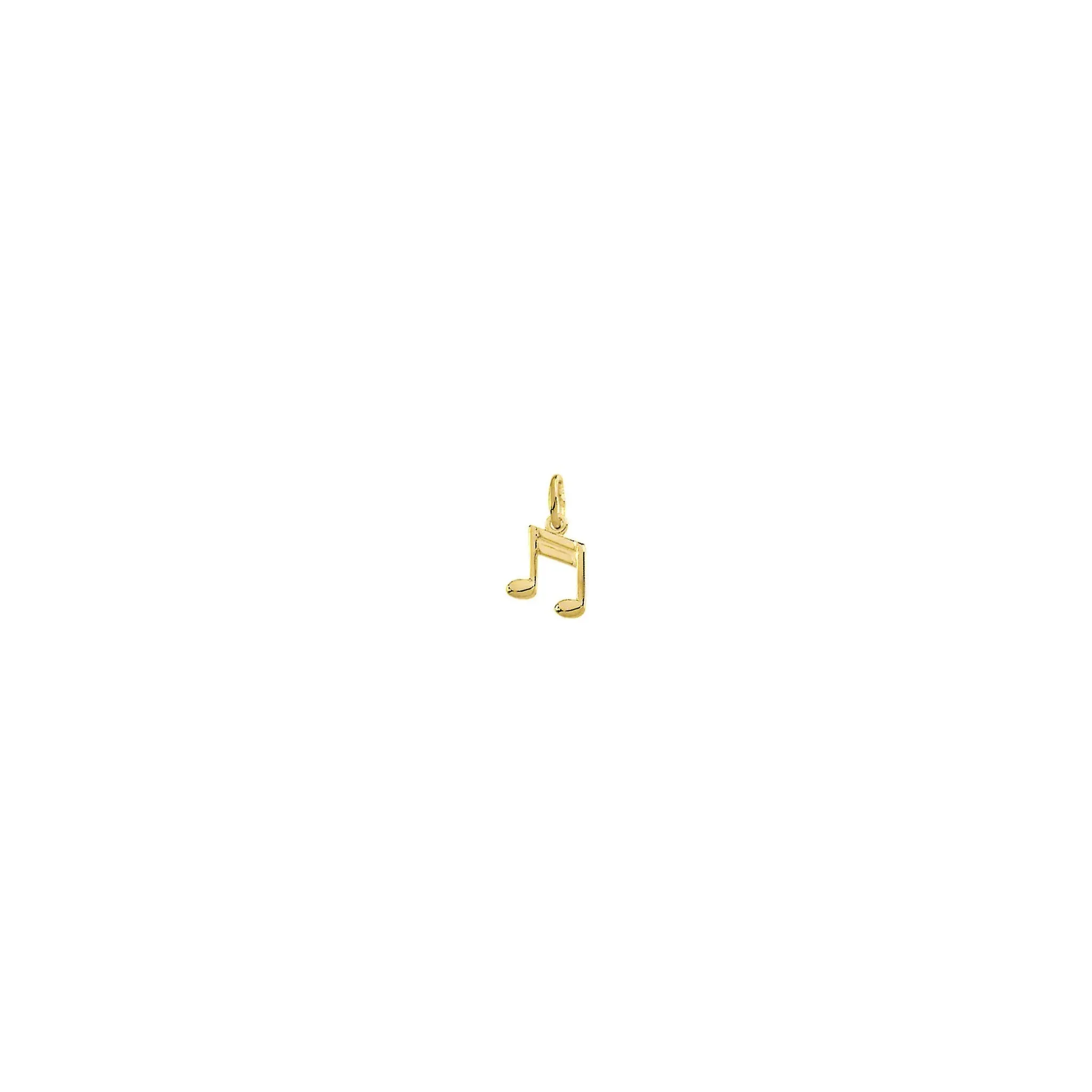 Eighth Musical Note Pendant (14K)