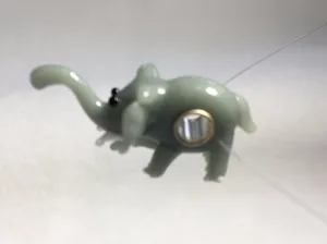 ELEPHANT - European Lampwork Glass ELEPHANT Bead, Mice