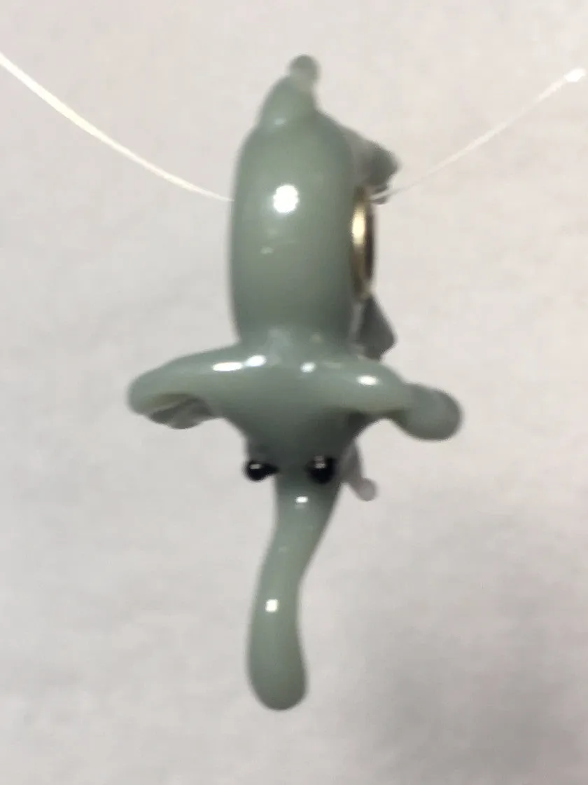 ELEPHANT - European Lampwork Glass ELEPHANT Bead, Mice
