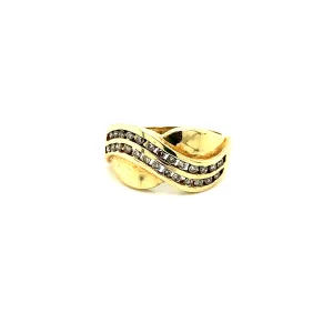 Fancy Wave Ring - 100909