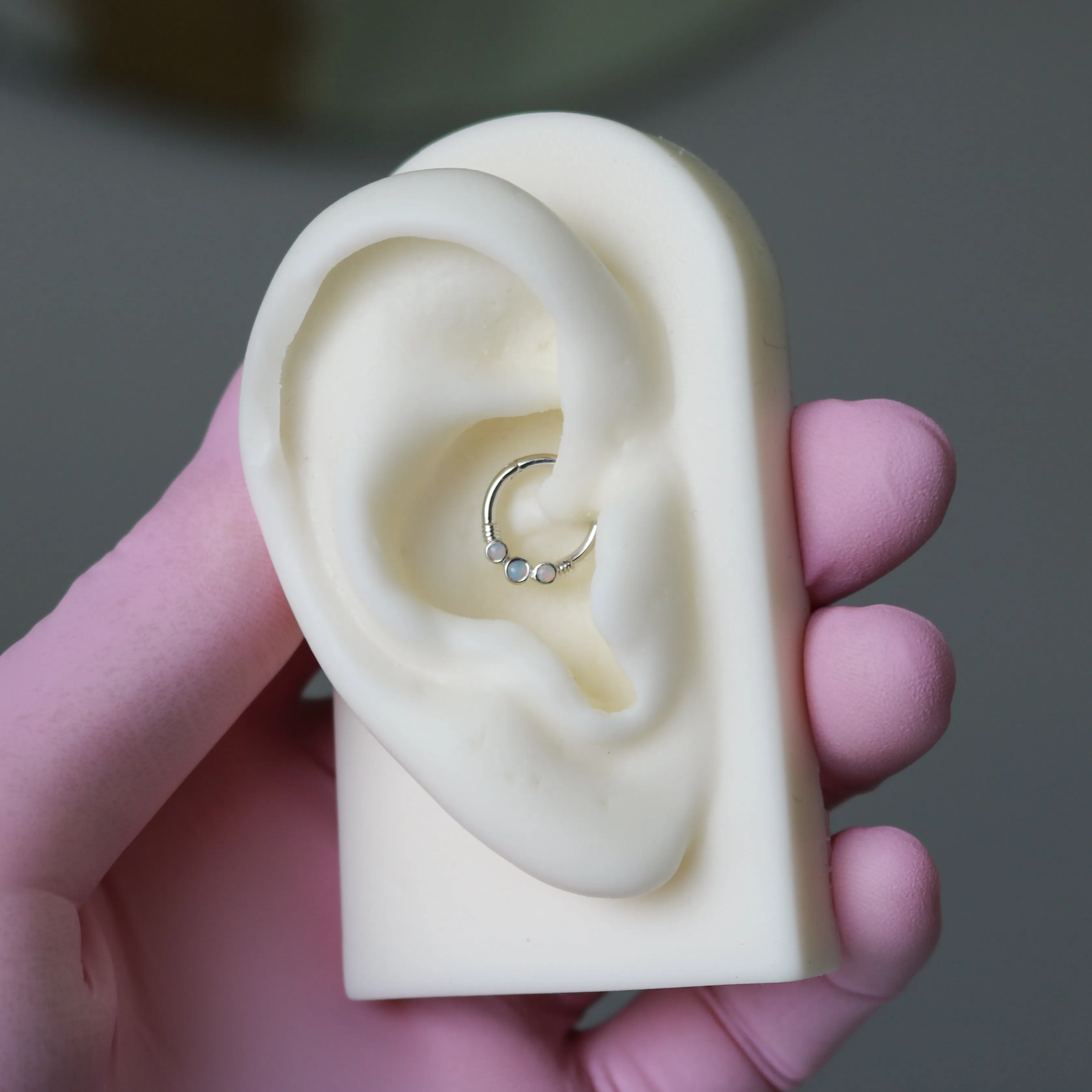 Faraway Clicker with White Opal