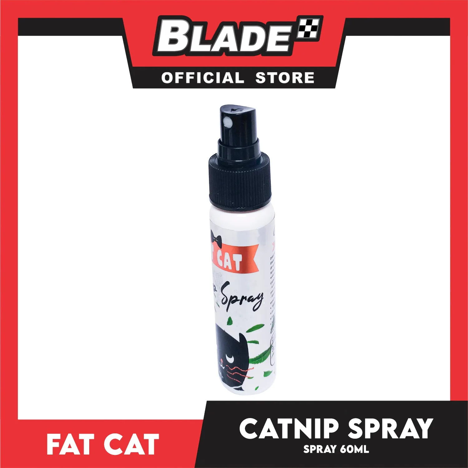 Fat Cat Catnip Spray 60ml Stimulates Playful Behavior And Causes Exhilaration For Cats
