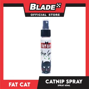 Fat Cat Catnip Spray 60ml Stimulates Playful Behavior And Causes Exhilaration For Cats