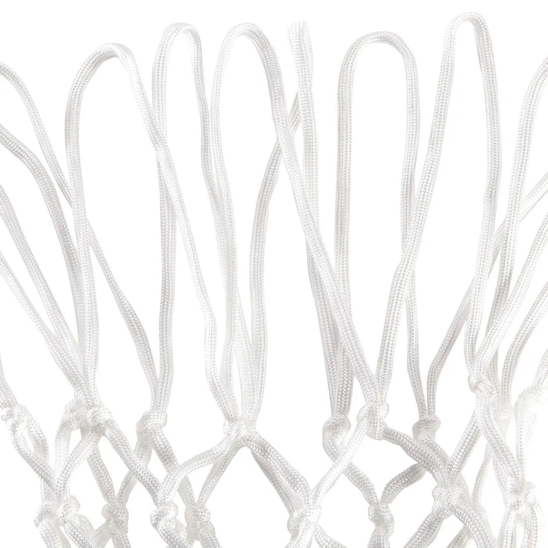 Filet de basket 6mm blanc pour panier ou panneau. Résistant aux intempéries.