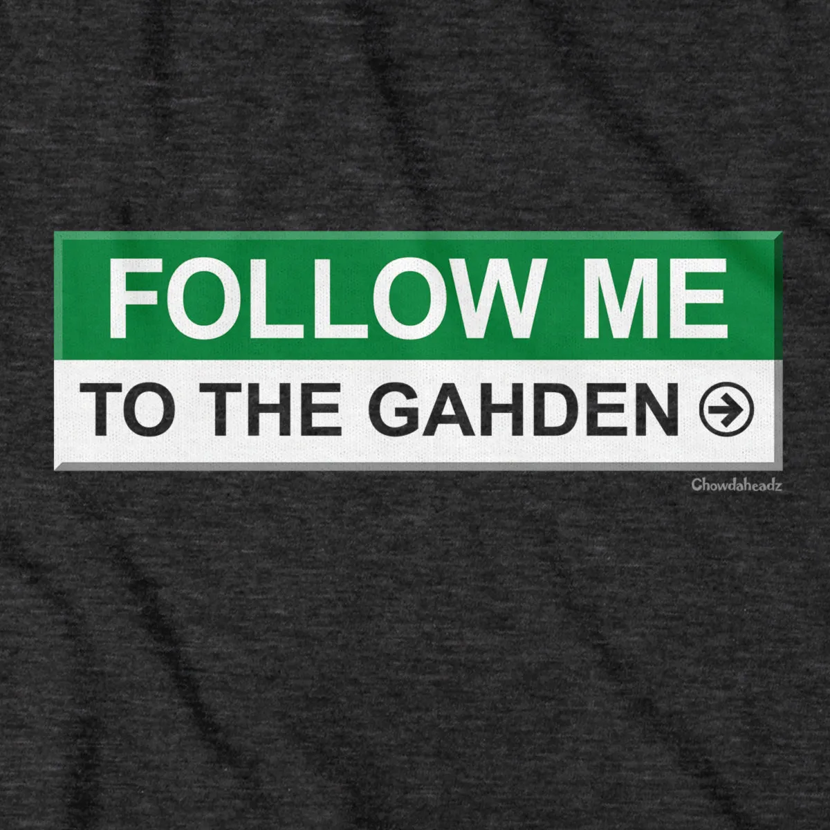 Follow Me To The Gahden Hoodie