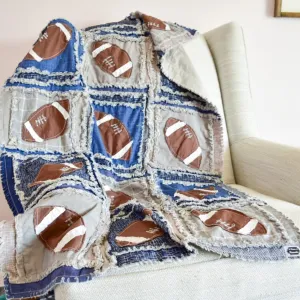 Football Sports Crib Bedding