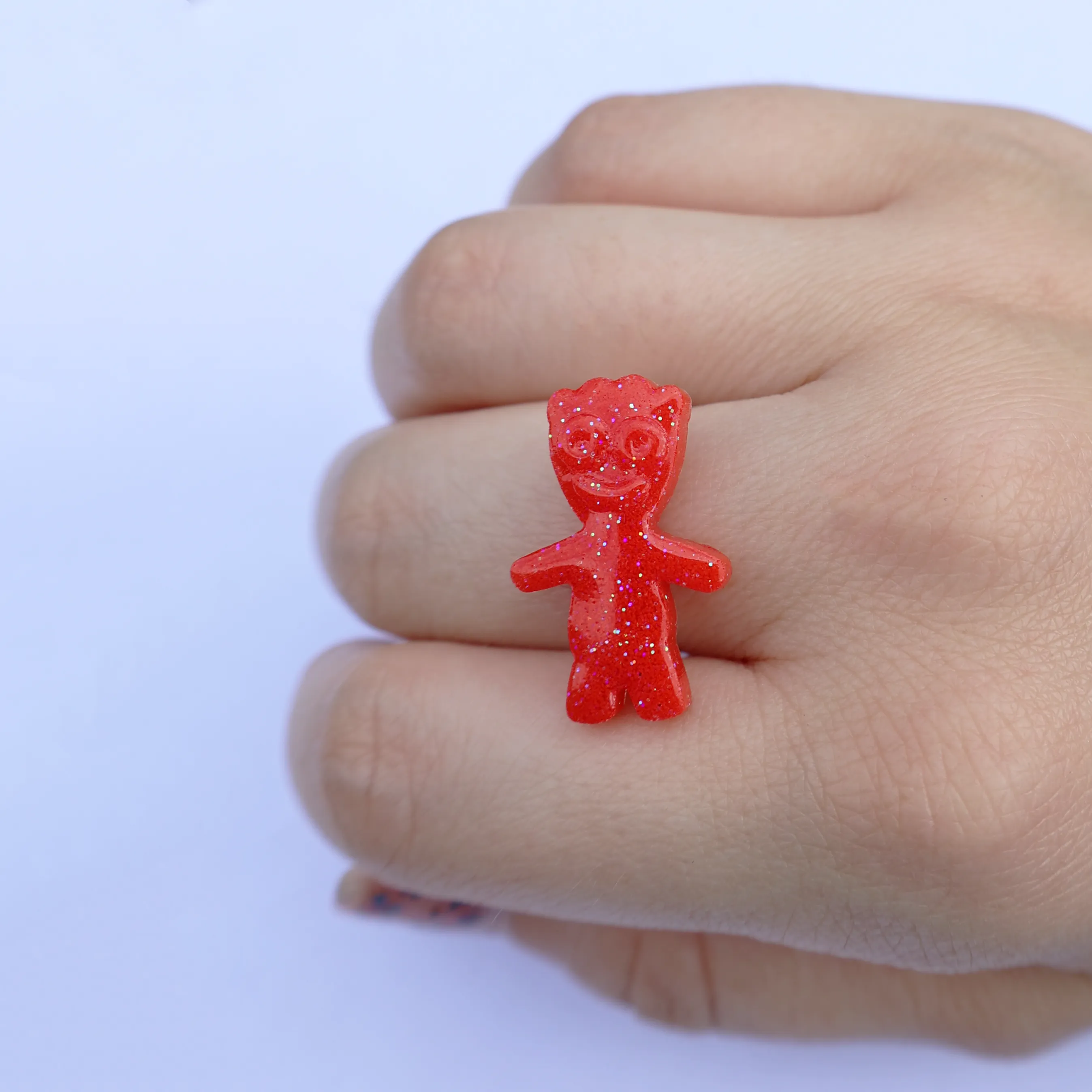 GLITTER GUMMY BABE RING