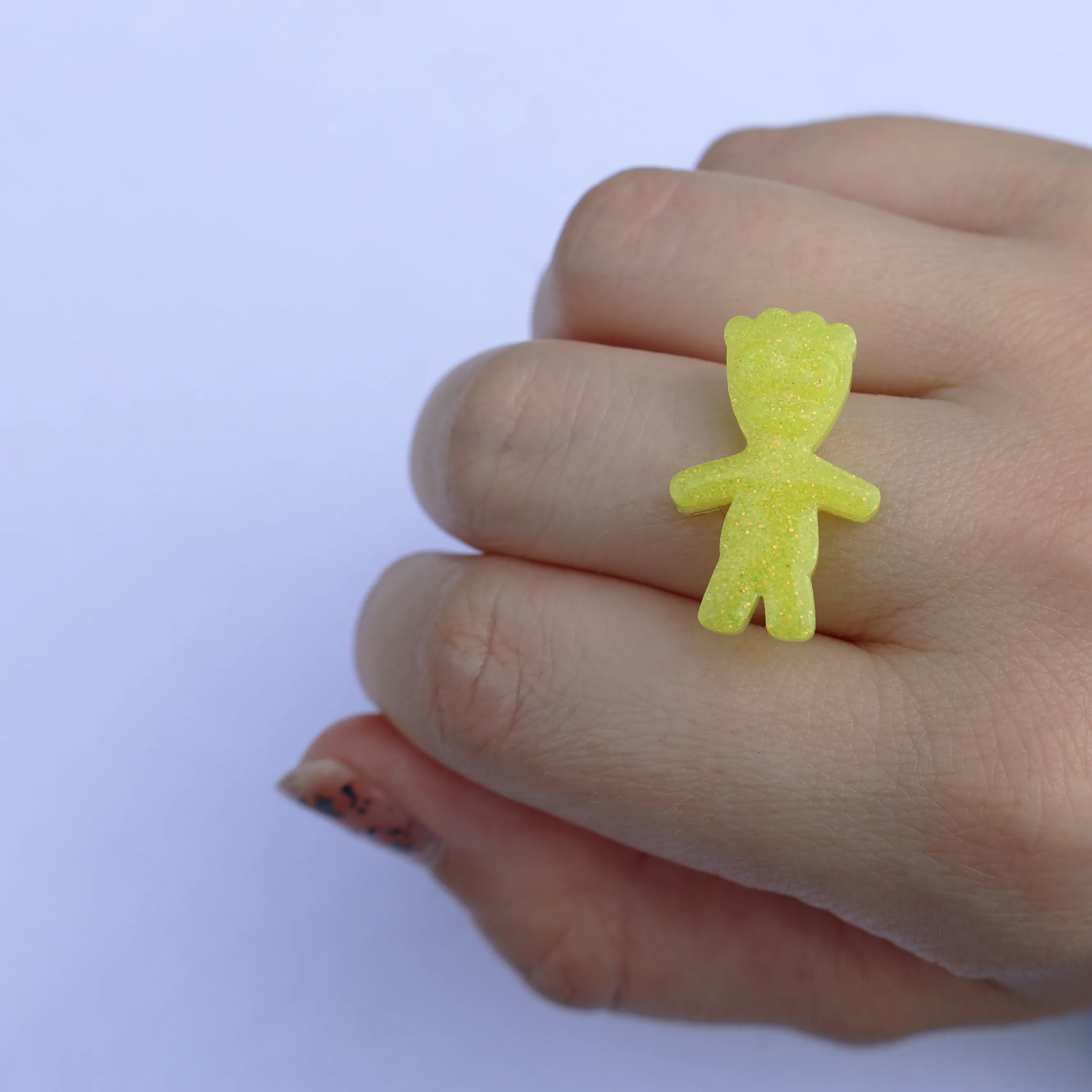 GLITTER GUMMY BABE RING