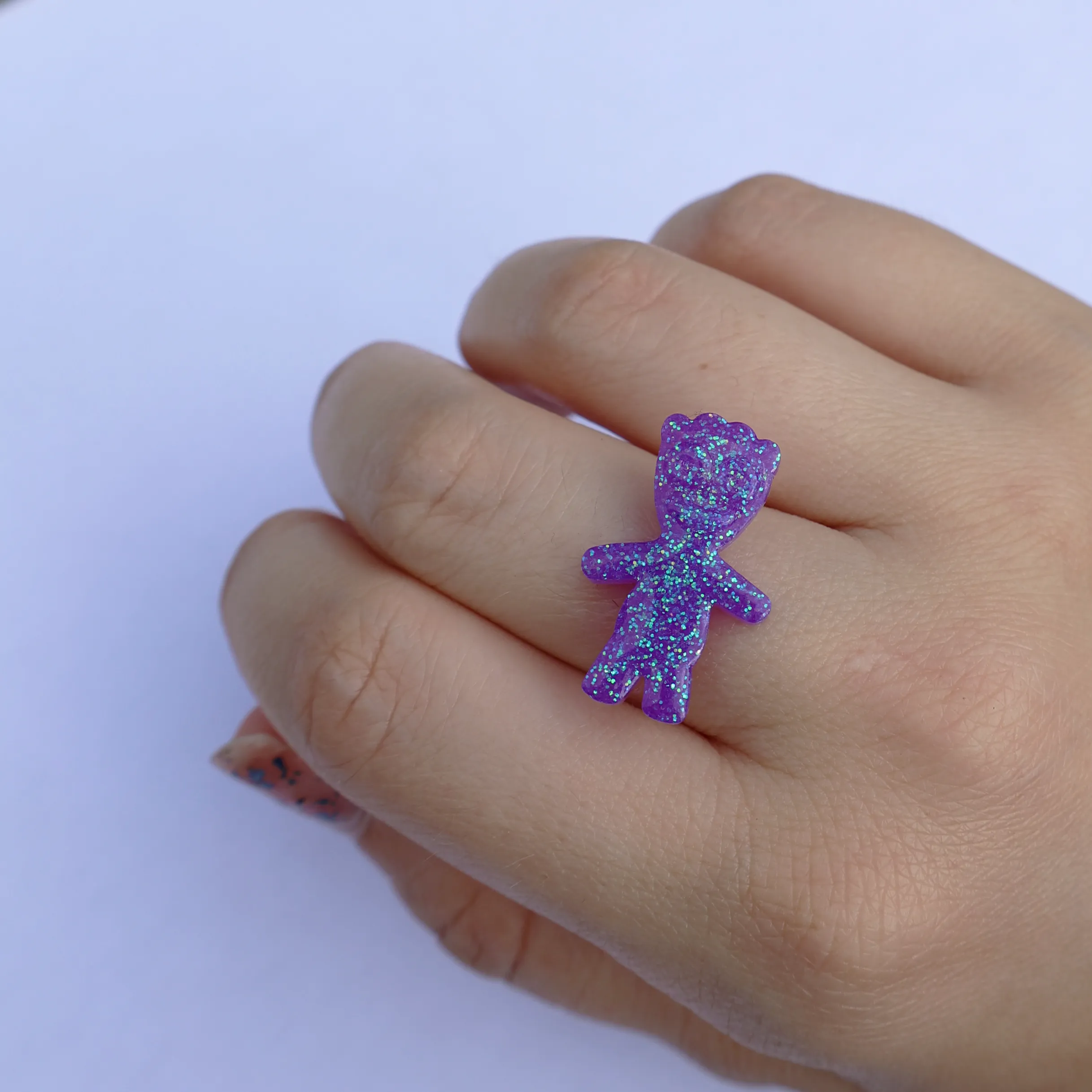 GLITTER GUMMY BABE RING