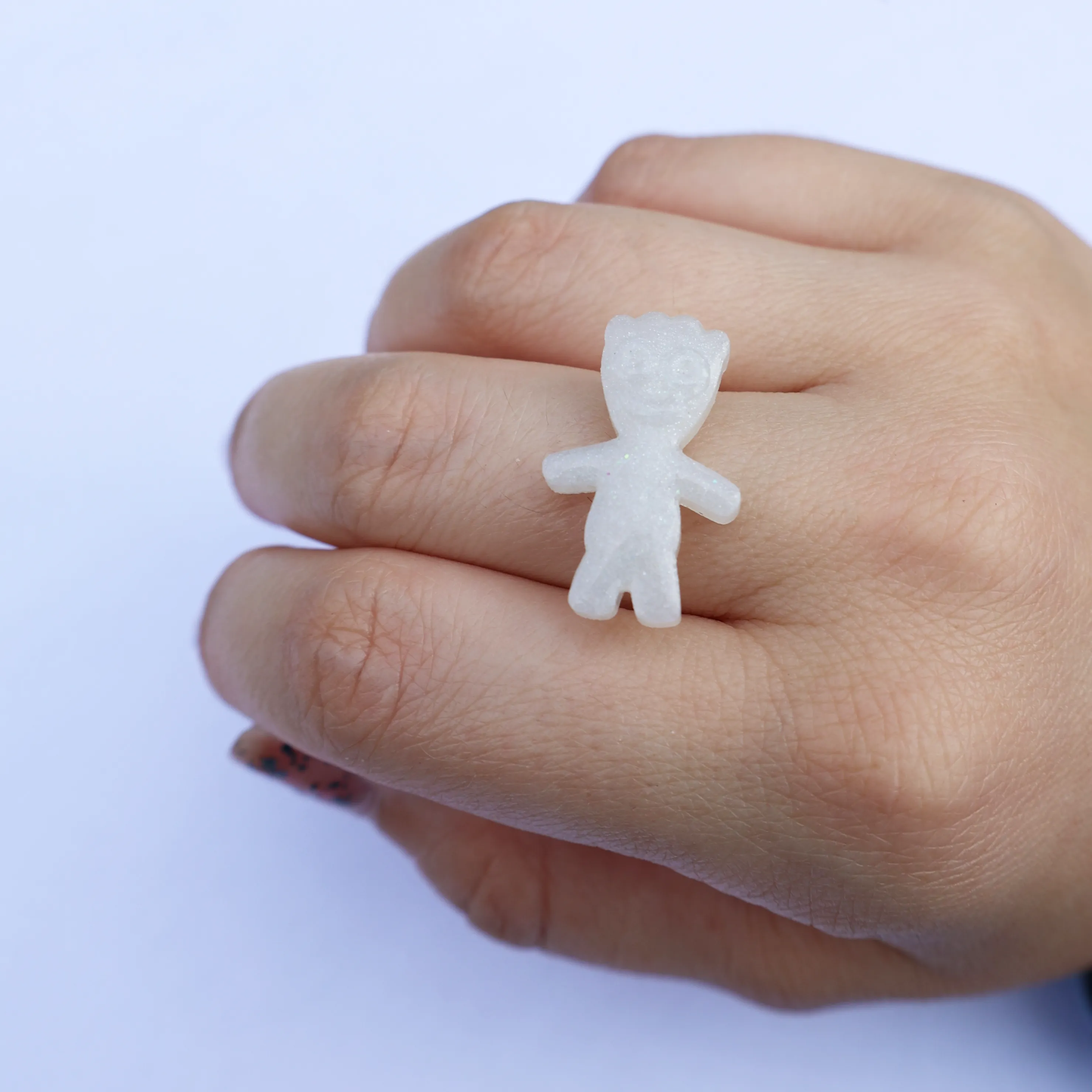 GLITTER GUMMY BABE RING