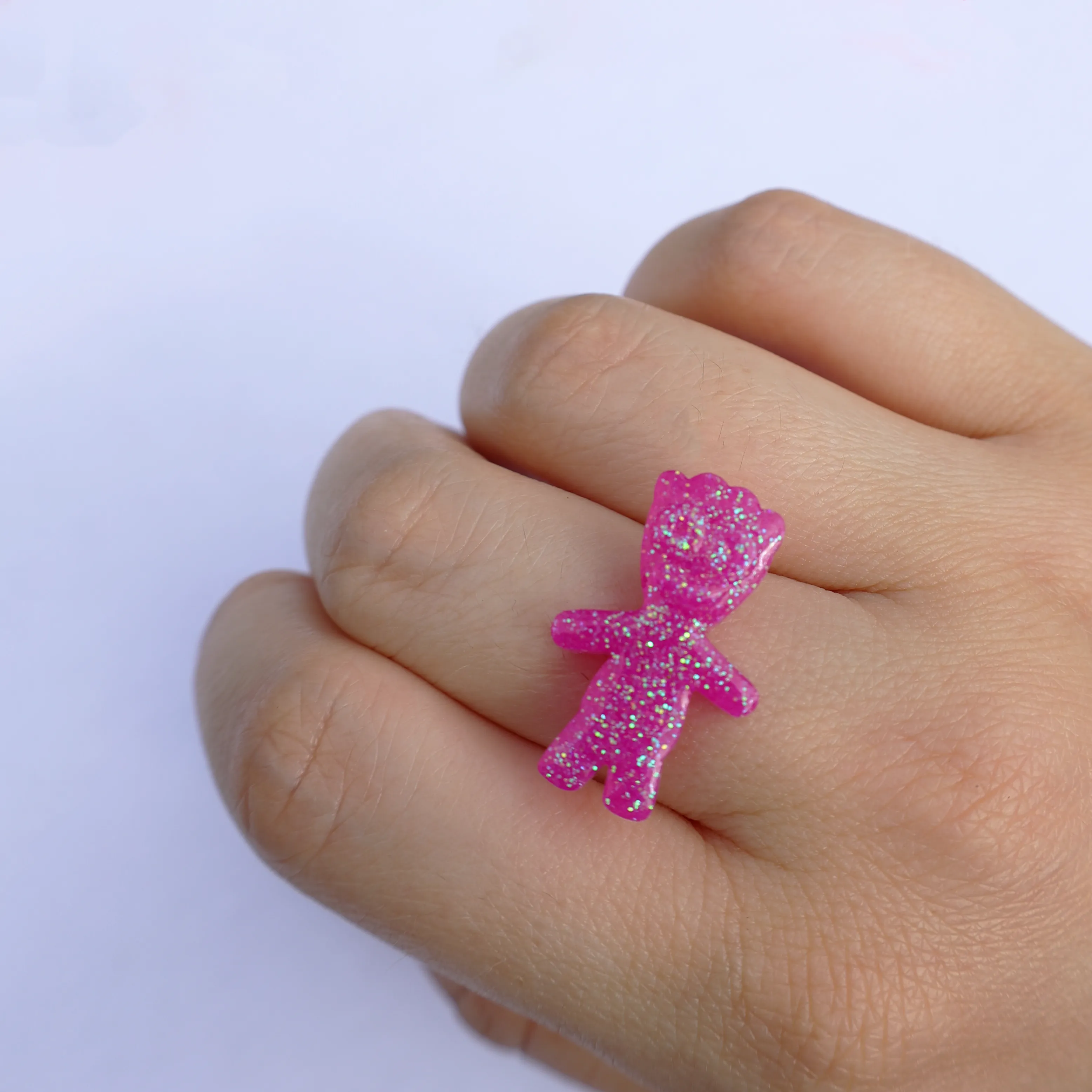 GLITTER GUMMY BABE RING