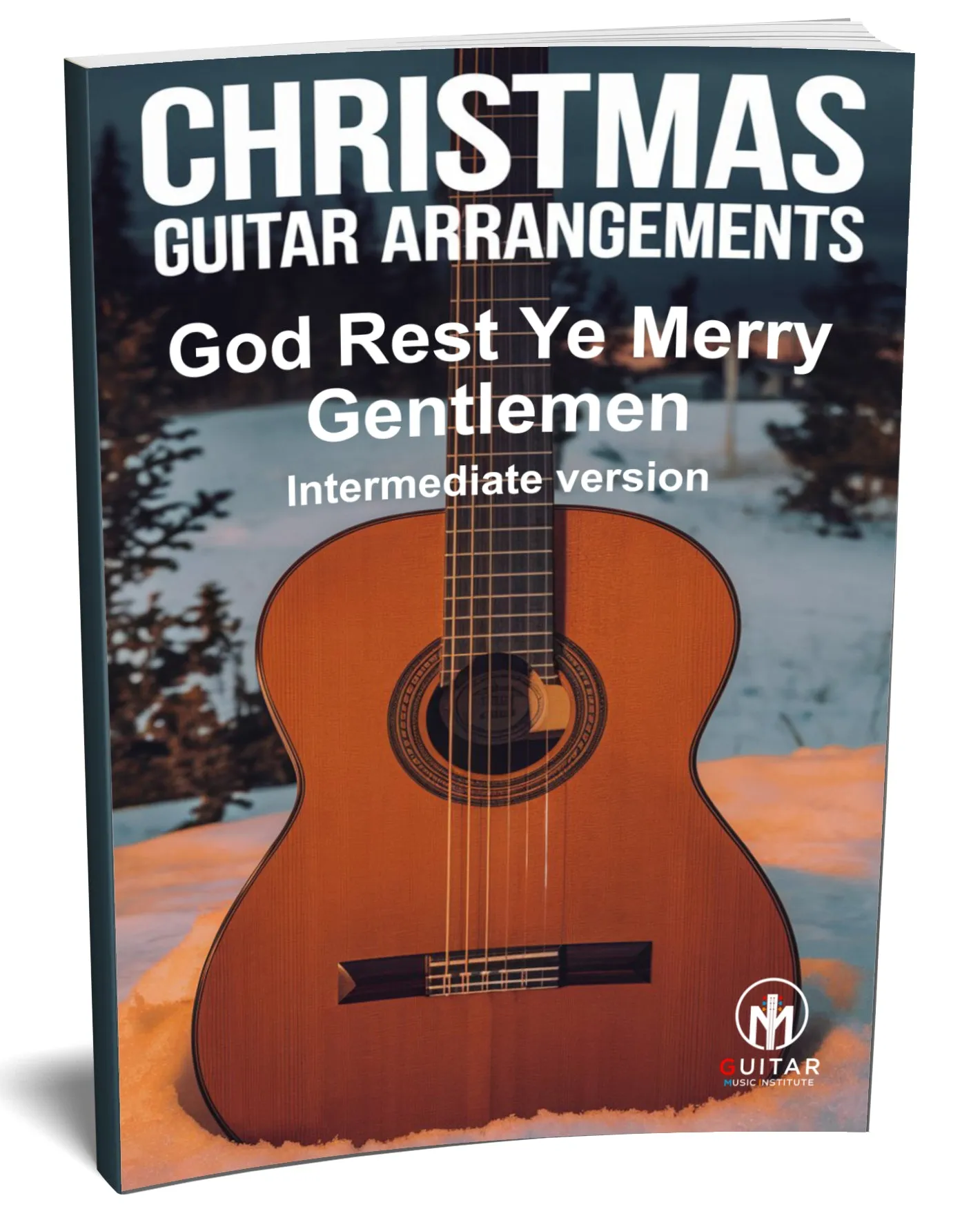 God Rest Ye Merry Gentlemen: PDF Intermediate Version for guitar - Sheet Music Download