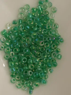 Green iridescent rainbow 56