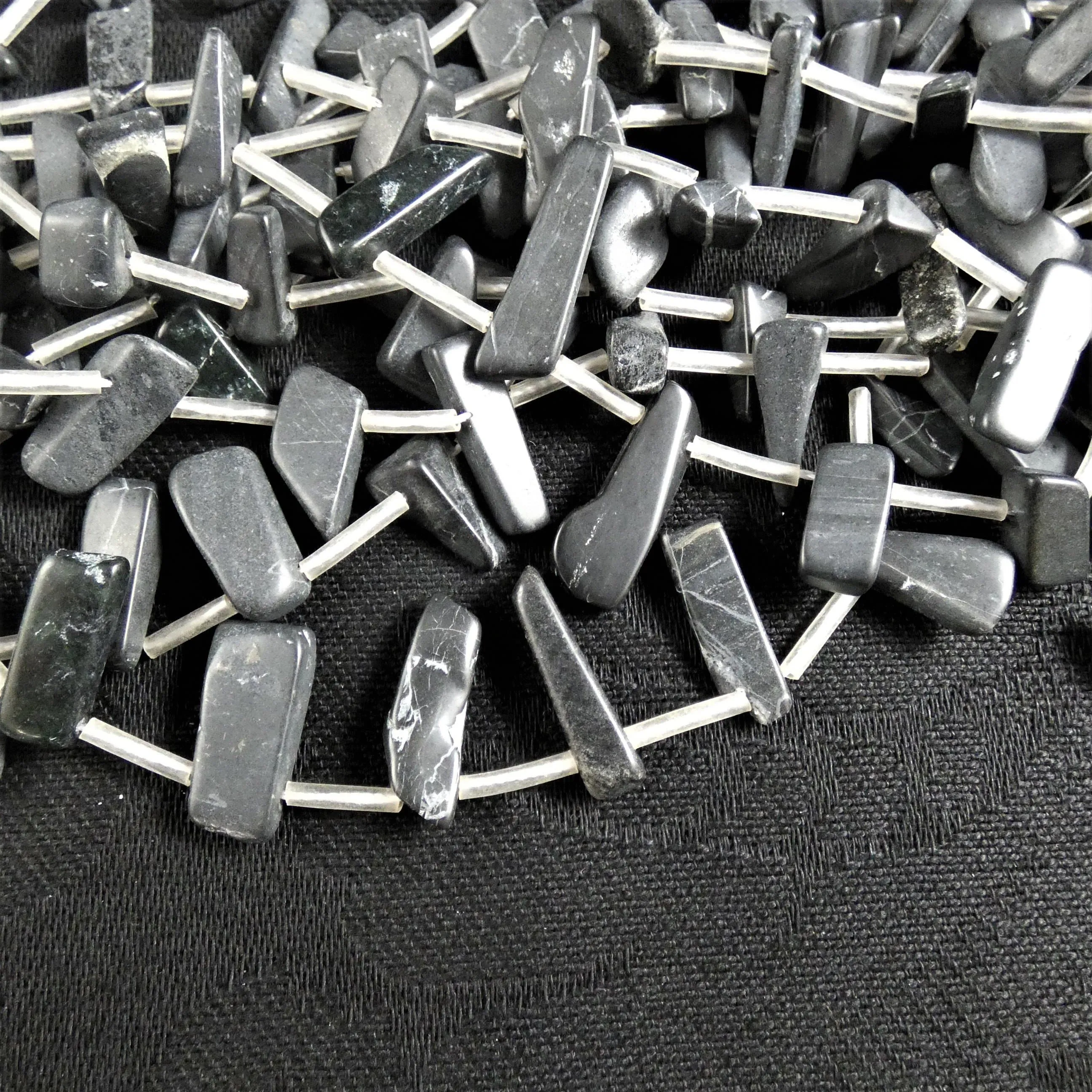 Grey Aventurine Bead Strands(rough polished)