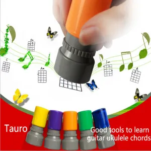 Guitar Chord Stamp Accessories Ukulele Guitar Classic Chords Print Signet For Beginner Good Tools To Learn Music Chords