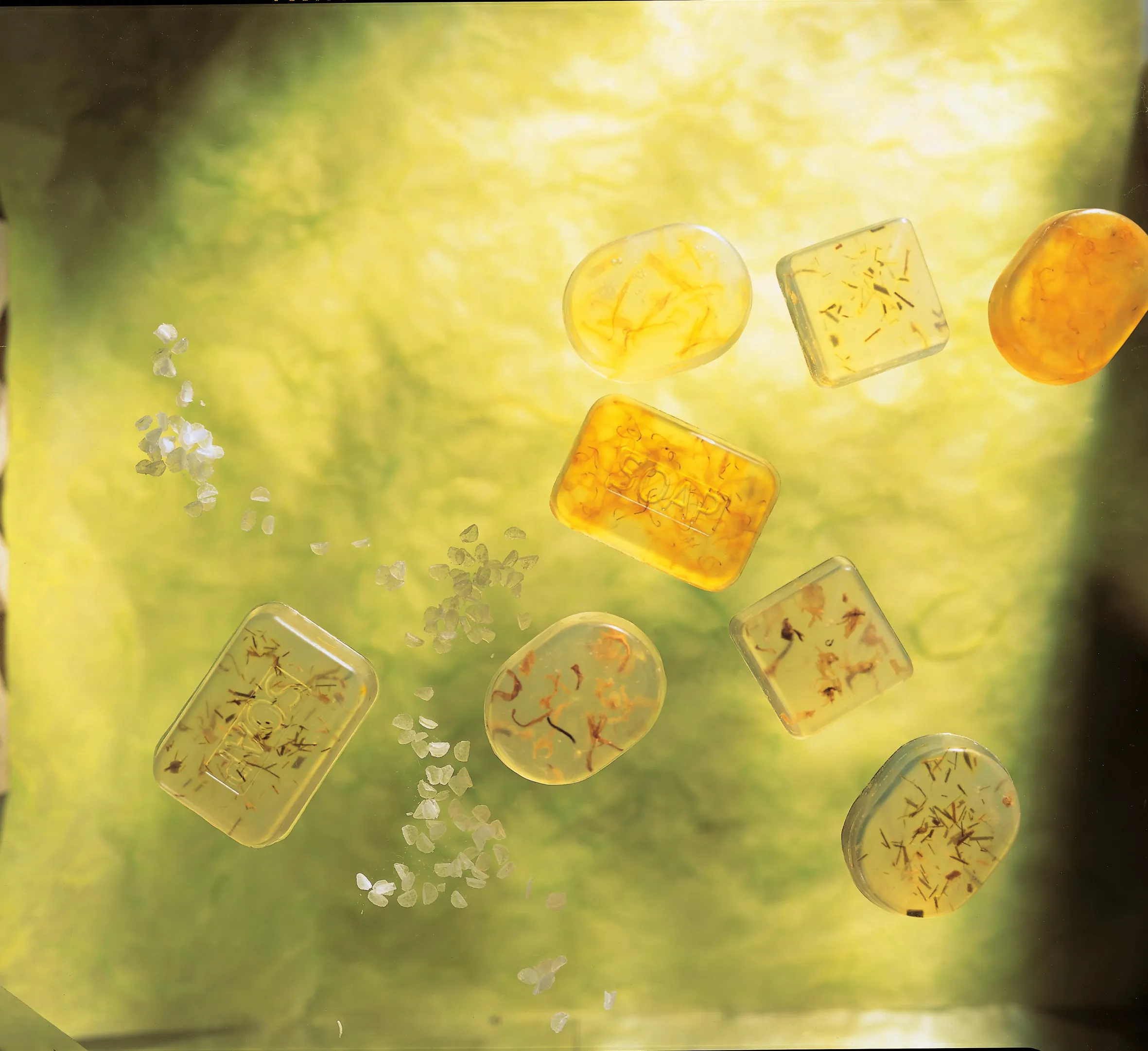 Handmade Soap Kit | Instructions Soap Compound Petals Fragrance Mould Pipette Lemon Grass Moss