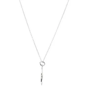 Heart U Back Cat Lover Paw Necklace