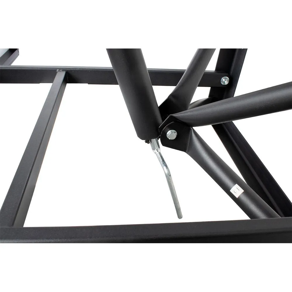 Hook 54" Adjustable Glass Basketball Backboard