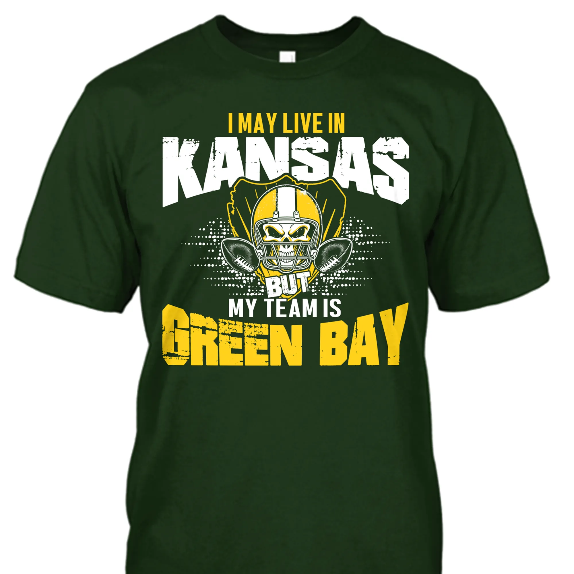 I May Live in Kansas but My Team is Green Bay